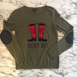 3/$15 TALBOTS “Rainy Day” cute sweater petite